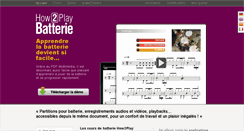 Desktop Screenshot of how2play-batterie.com